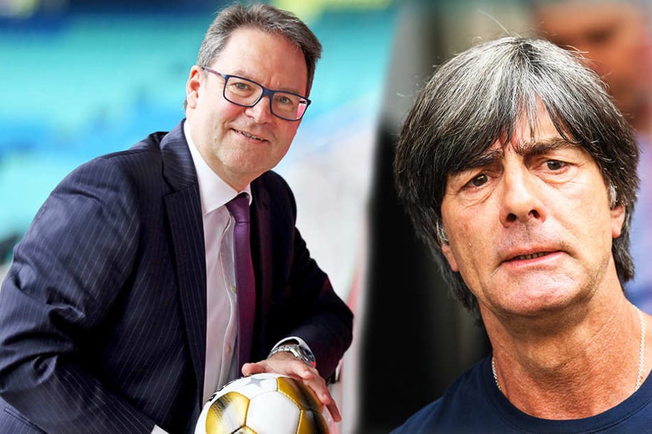 Hermann Winkler (l.) und Joachim Löw (r.)