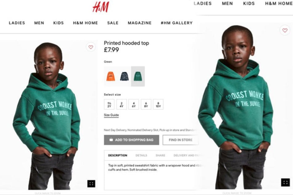 Dieser Pullover mit dem Aufdruck "Coolest Monkey in the Jungle" führte im Januar zu einem Eklat!
