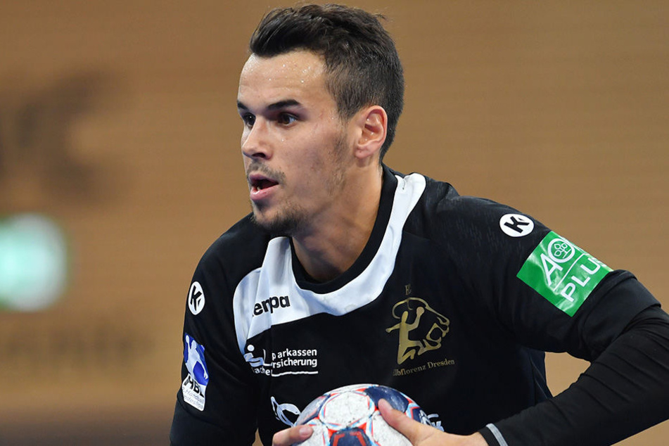 Roman Becvar, von Bundesligist SC DHfK Leipzig gekommener Tscheche und davor in Rostock schon einmal in der 2. Liga aktiv, zeichnet sich vor allem durch Kreativität aus.