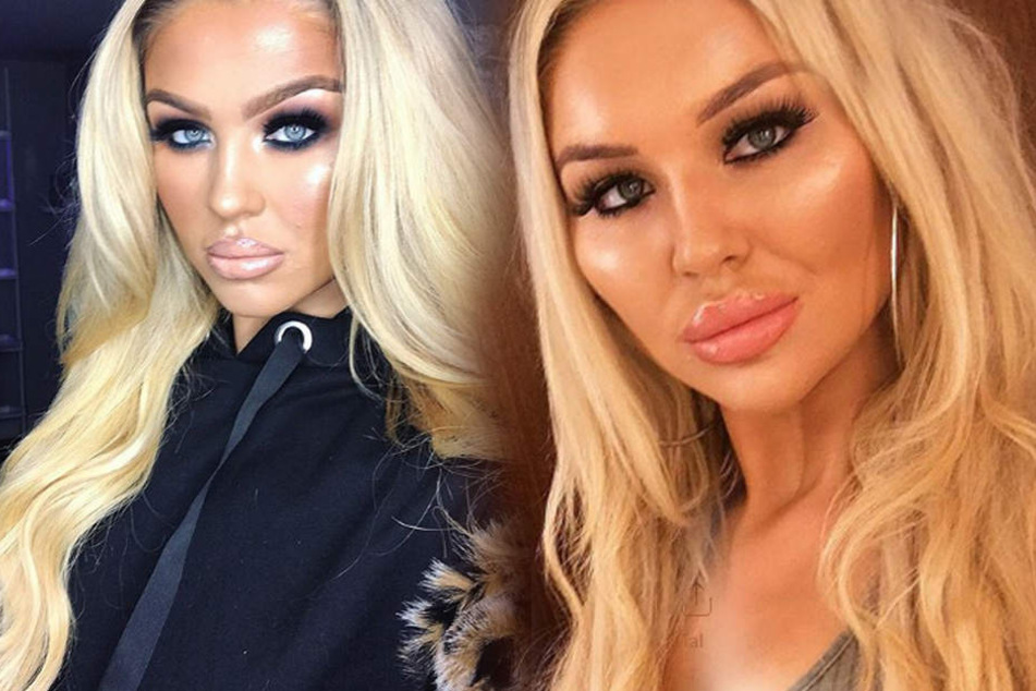 Scarlett Harrison steht auf ihre dicken Lippen.
