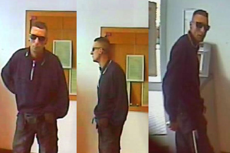 Der Mann wurde in einer Bank in Böhlen gesehen.