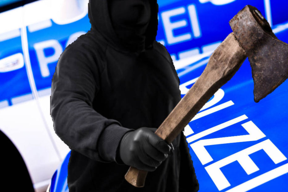 Der Täter griff die Polizisten mit einer Axt an. (Symbolfoto)