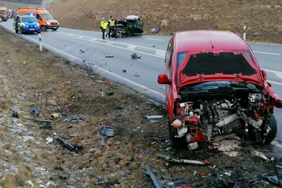 Zwei Frauen kollidierten mit ihren Autos auf der B464 zwischen Magstadt und Renningen.