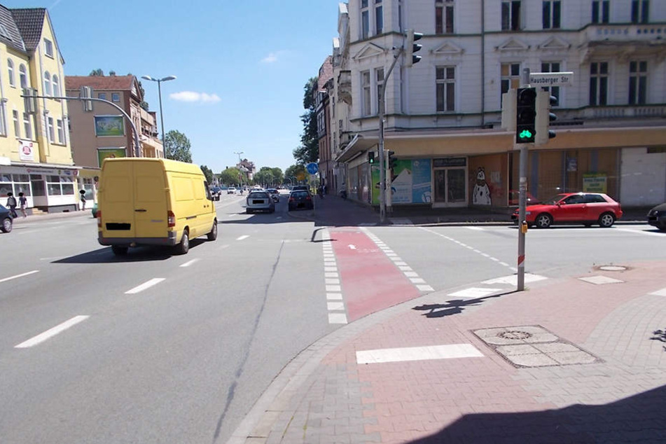 An dieser Kreuzung kam es zu dem Unfall.