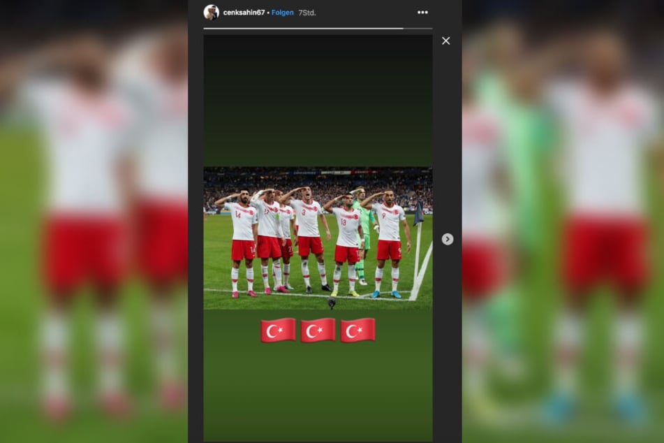 Cenk Sahin postete nach der Entscheidung des FC St. Pauli erneut eine Provokation auf Instagram. (Fotomontage)