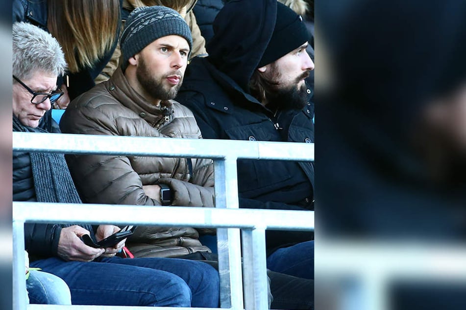 Seit Wochen nur Tribünengast: Der verletzte Abwehrmann Marc Endres ist zum
Zuschauen verdammt.