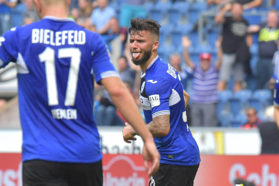 Keanu Staude hat Spaß am Fußball, das sieht man bei jedem Einsatz.