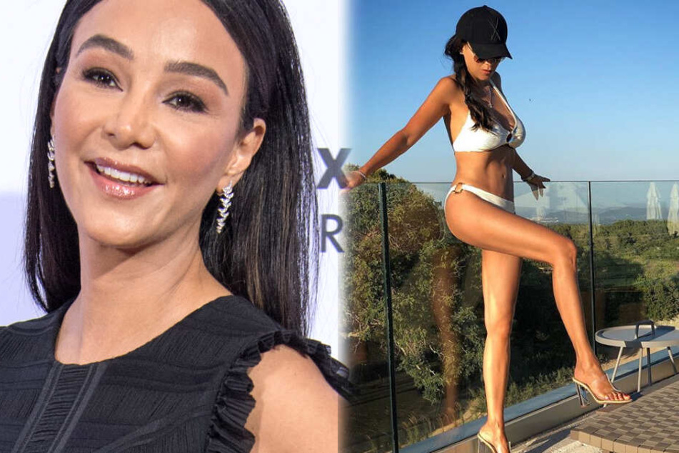 Verona Pooth (51) zeigt sich von der besten Seite.