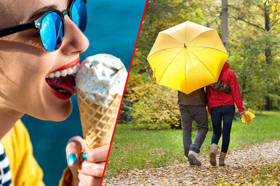 Sommer oder Herbst? Wer wird dieses Wochenende gewinnen?