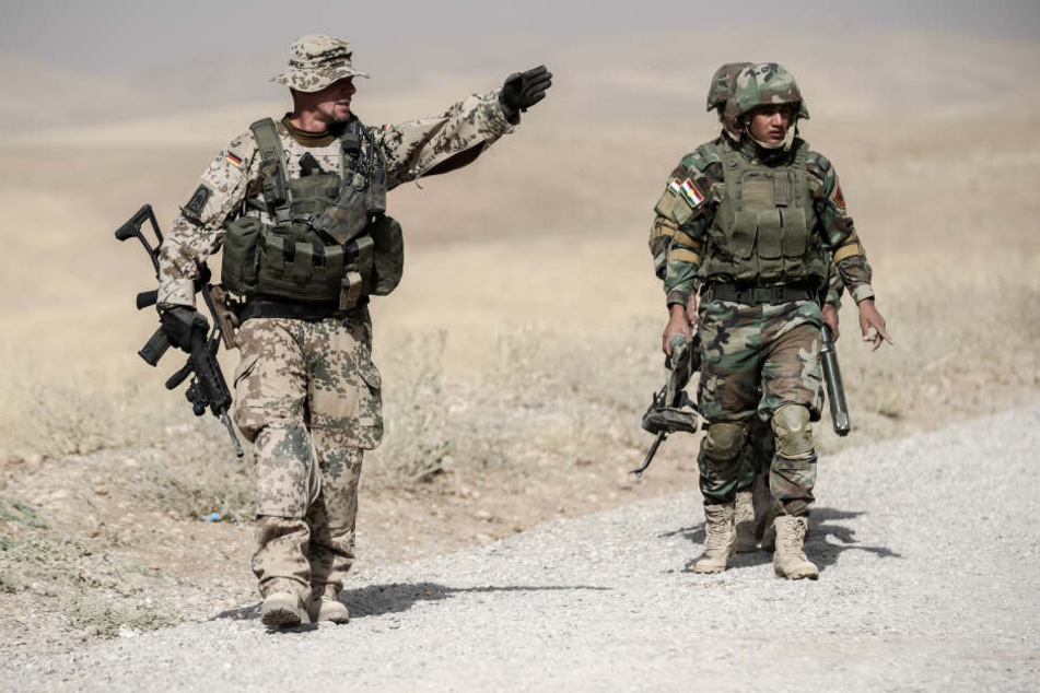 Die im nordirakischen Erbil stationierten Soldaten der Bundeswehr sind nach den iranischen Raketenangriffen auf Militärziele in dem Land wohlbehalten. (Archivbild)