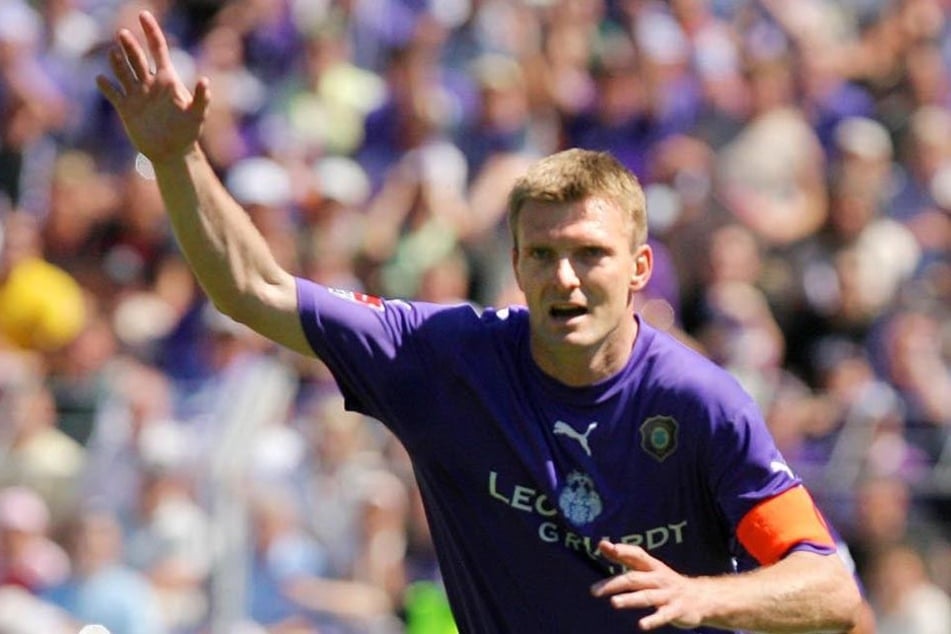Bester Torjäger für Aue in Liga 2: Andrzej Juskowiak netzte 33 Mal ein.