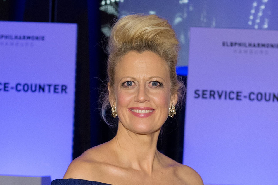 Barbara Schöneberger bei der Eröffnung der Elbphilharmonie.