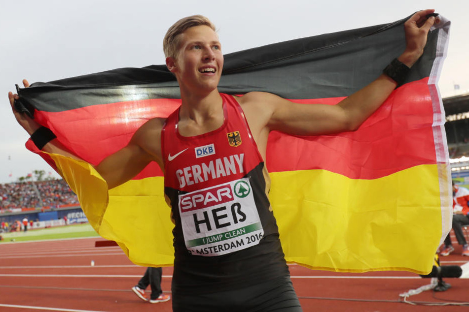 Bei der Europameisterschaft in Amsterdam konnte sich Max Heß noch überraschend über Gold freuen.