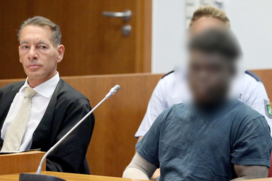 Der verurteilte Vergewaltiger (gepixelt) steht erneut vor Gericht.