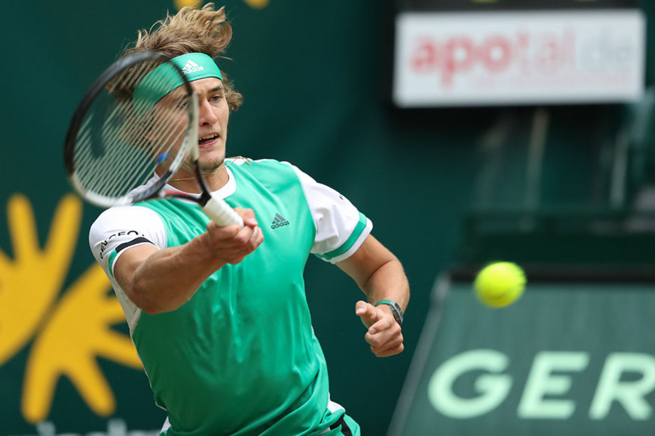 Am Samstag gelang Alexander Zverev der Einzug ins Finale der Gerry Weber Open. "Ich denke, es wird ein schweres Match", meint der Shooting-Star.