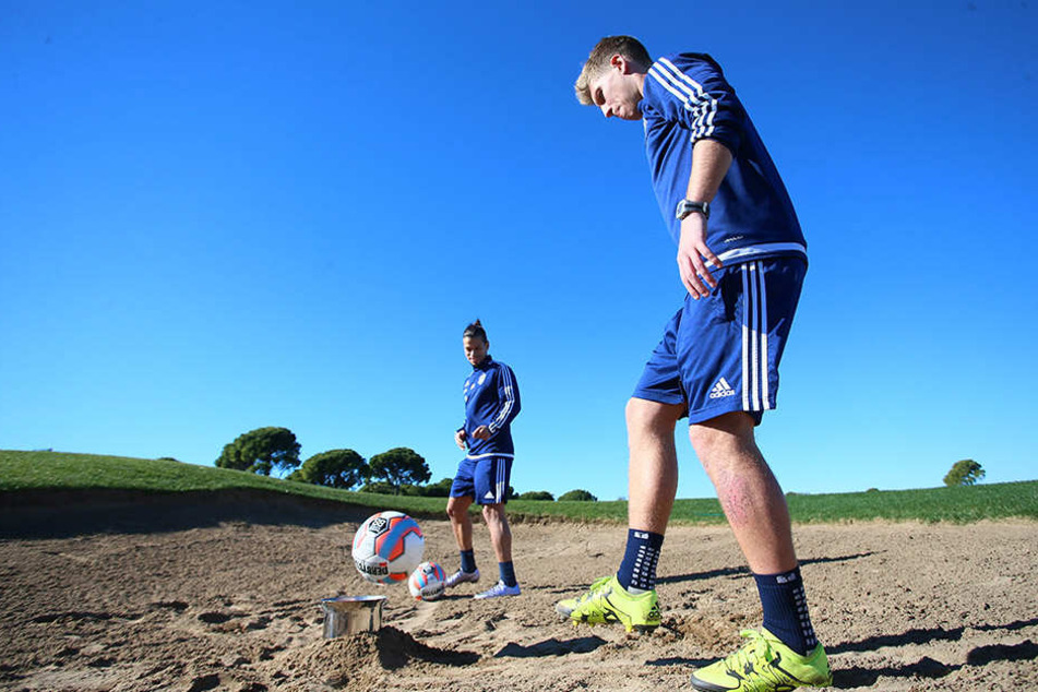Vor einem Jahr genossen die CFC-Kicker noch strahlenden Sonnenschein in Belek.