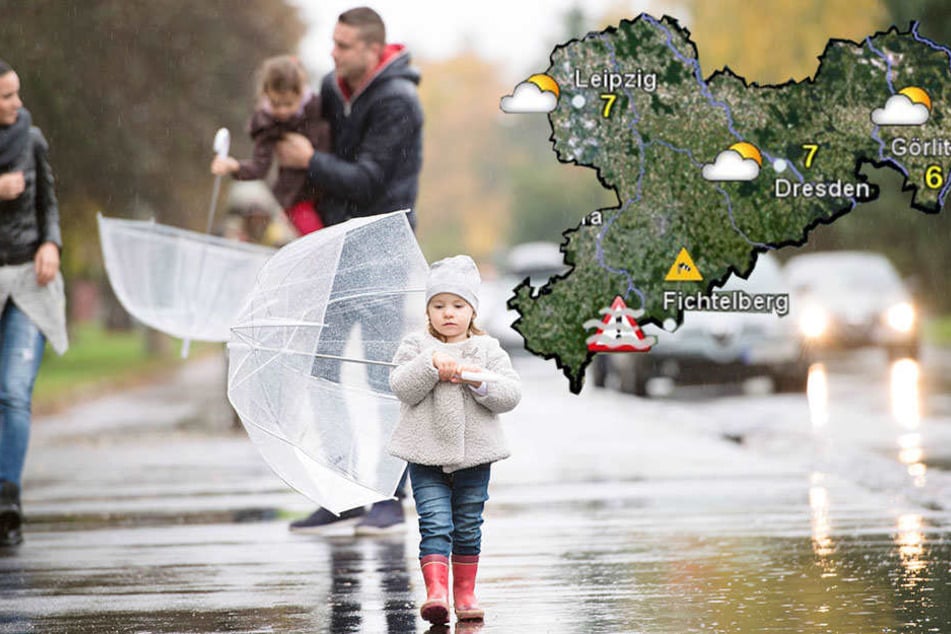 Mit dem Frühling ist erstmal wieder Schluss, der Winter gewinnt in manchen Teilen Sachsens die Oberhand.