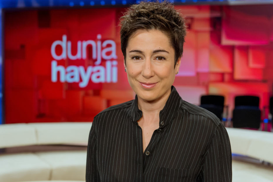 Einmal im Monat mittwochs... Dunja Hayali (44) im ZDF.