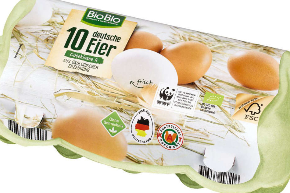 Die Firma Eifrisch warnt vor bestimmten Eiern der Marke BioBio.