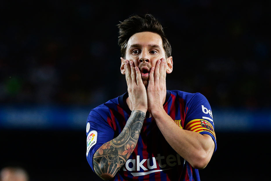 Lionel Messi kann es nicht fassen: Das letzte Ligaspiel verlor der FC Barcelona beim damaligen Tabellenletzten CD Leganes mit 1:2.