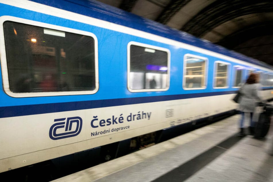 Der Mann saß im Eurocity von Prag nach Dresden (Symbolbild).
