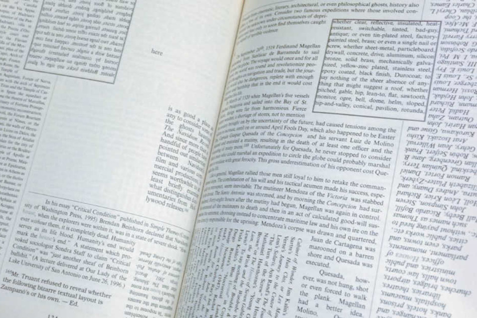 Der Aufbau von "House of Leaves" entspricht nicht der Norm.
