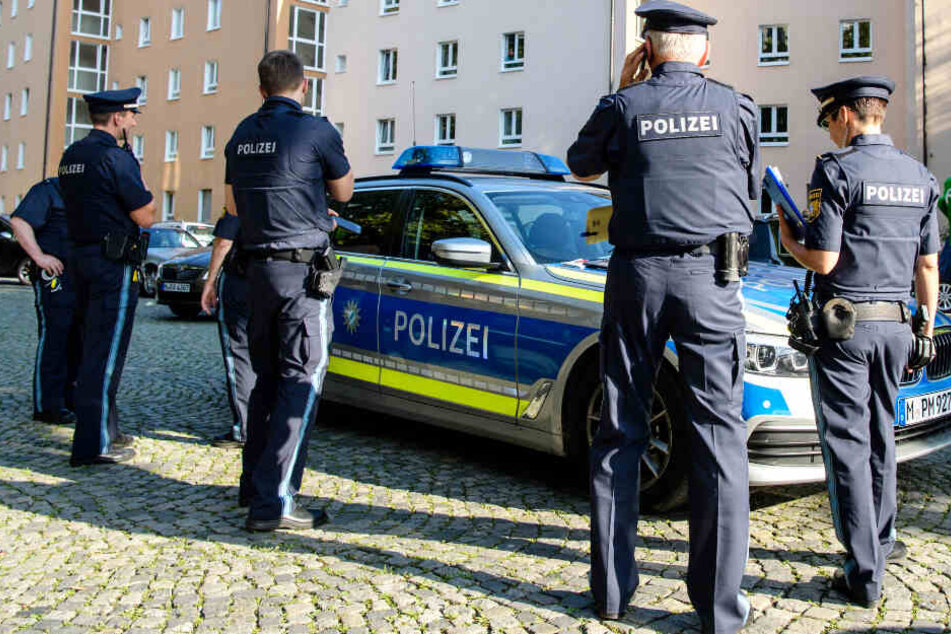 Die Polizei war im Zuge der tödlichen Attacke mit einem Großaufgebot im Einsatz.