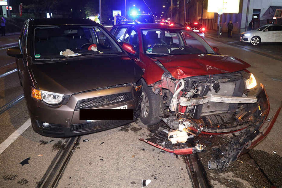 Nach ersten Angaben der Polizei entstand nur Sachschaden.