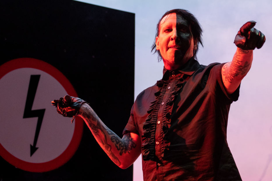 Bei einem Konzert in Texas konnte sich Marilyn Manson kaum auf den Beinen halten.