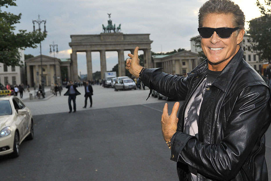 Am Brandenburger Tor hatte David Hasselhoff 1989 seinen berühmten Auftritt.