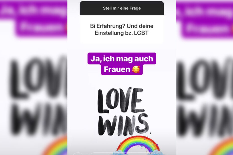 Mit dieser Instagram-Story setzte Anastasiya Aviolova am Wochenende ein klares Statement.