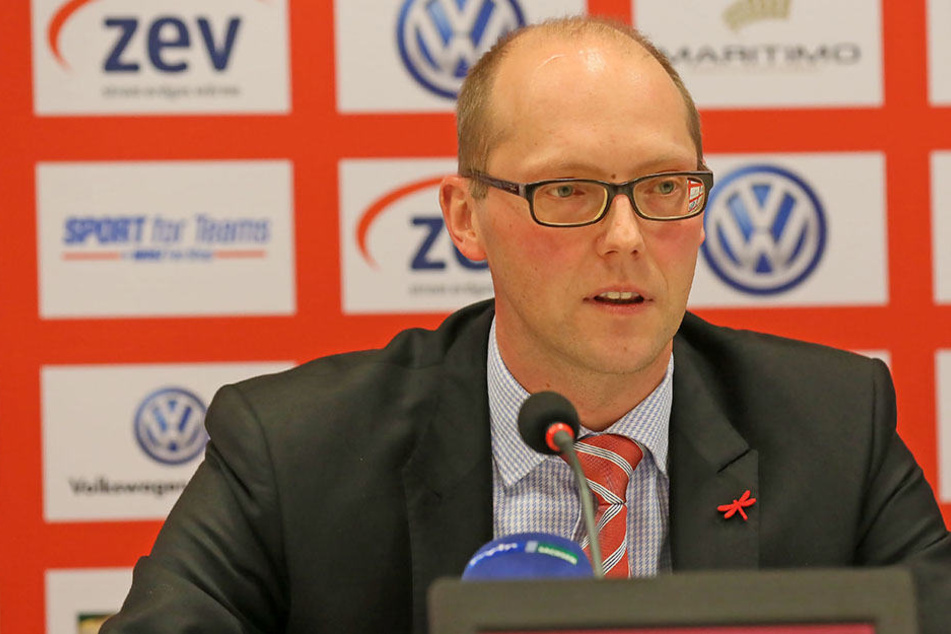 Tobias Leege, Vorstandssprecher beim FSV Zwickau.