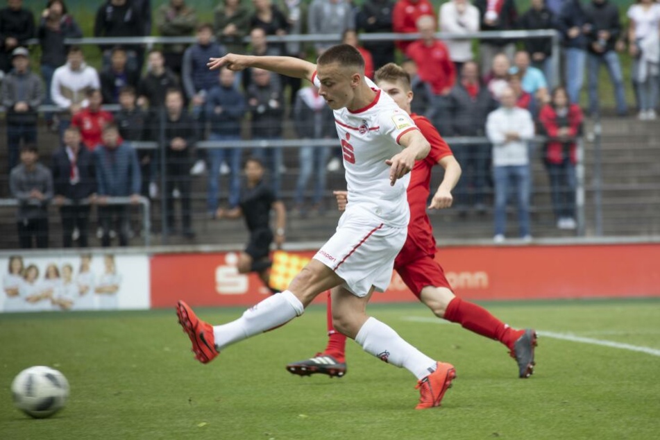 Marvin Obuz traf zur 1:0-Führung (42.).