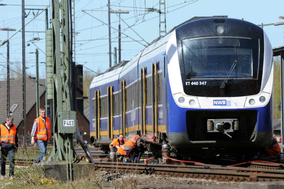 Ein Zug der Nordwestbahn. (Archivbild)