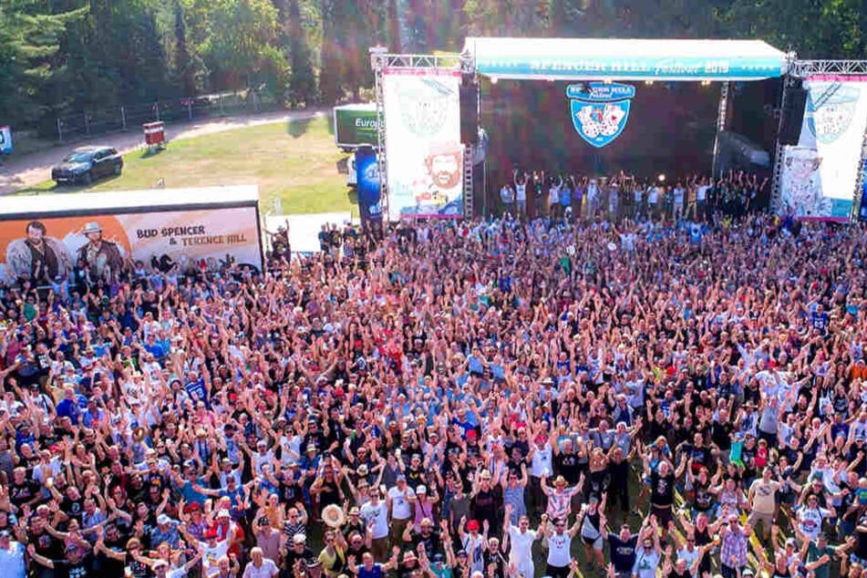 Tausende Fans waren in diesem Jahr beim Spencerhill-Festival in Lommatzsch dabei.