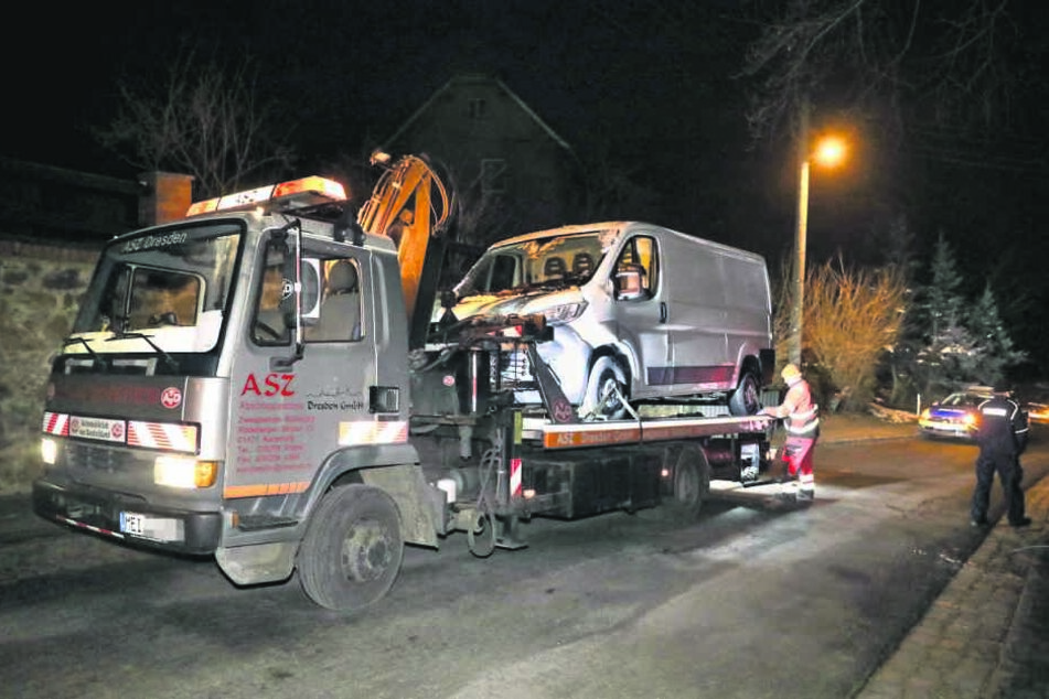 Beide gestohlenen Transporter fand die Polizei wieder.