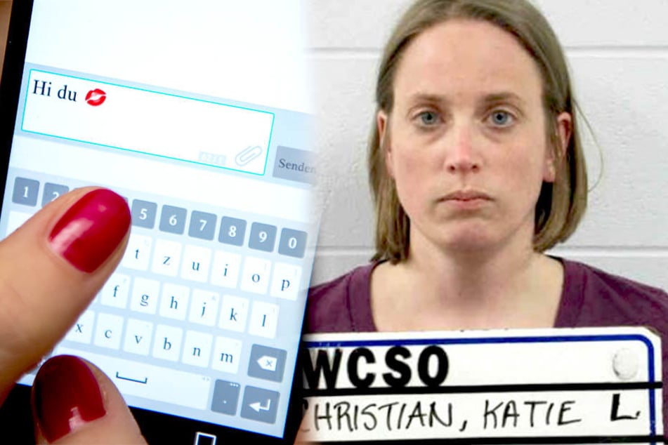 Katie Christian (44) schickte zahlreiche Text-Messages an einen Mann.