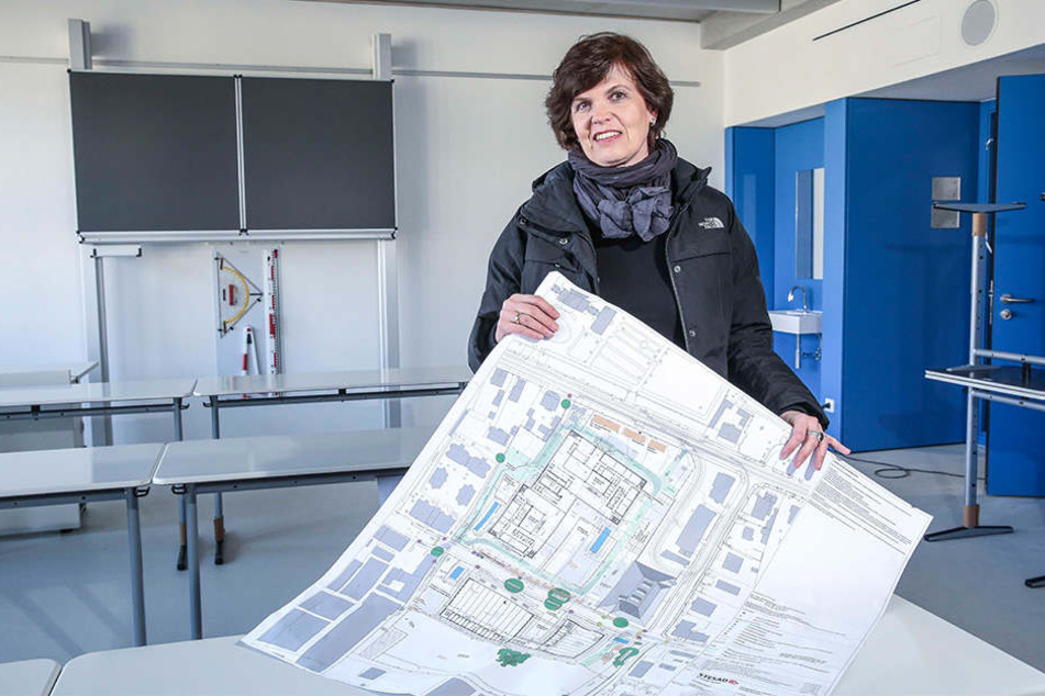 Hat einen Plan: Barbara Dittmer (52) von der Stesad ist die Projektleiterin.