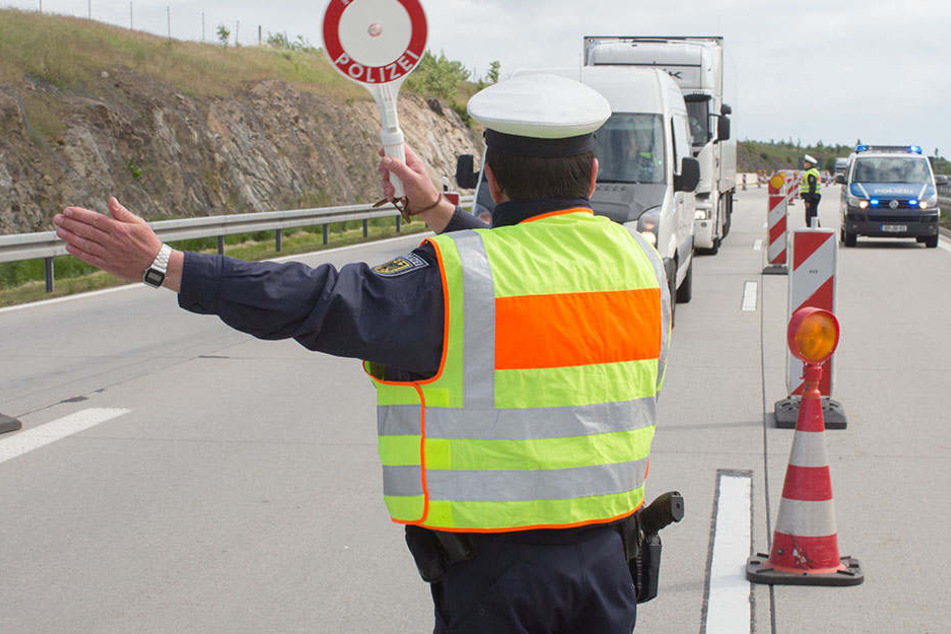 Die Bundespolizei entdeckte bei Kontrollen auf der A17 am vergangenen Wochenende so manches schwarze Schaf.