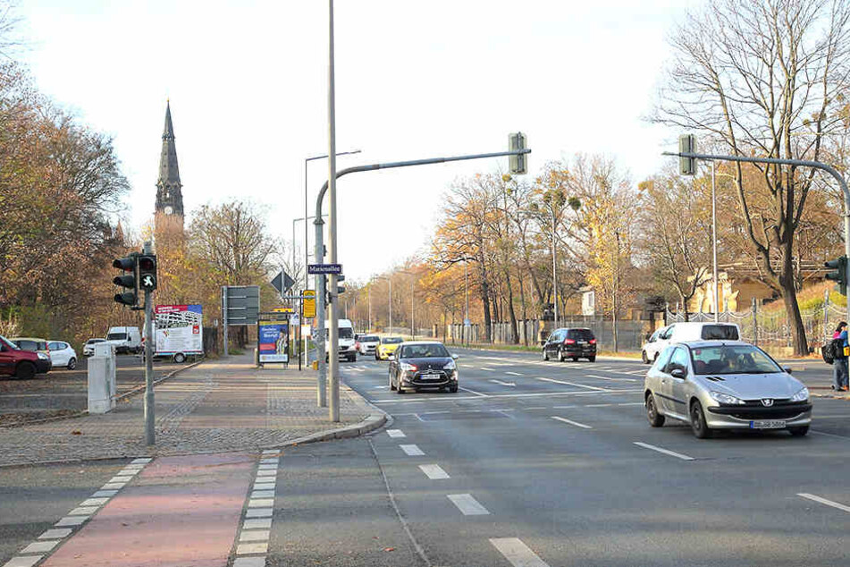 Eher die Ausnahme: Auf der Stauffenbergallee entschied sich die Stadt gegen Tempo 30.