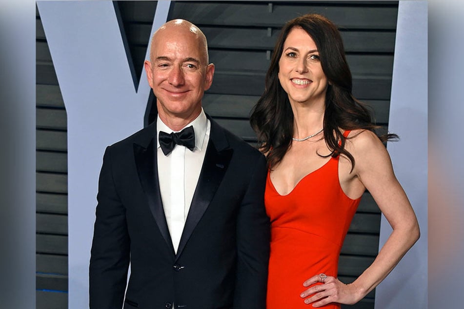 MacKenzie und Jeff Bezos bei der Vanity Fair Oscar Party in Beverly Hills (März 2018)
