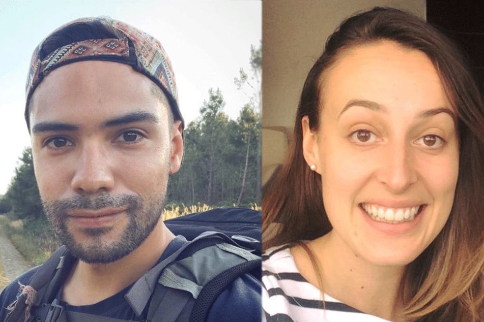 Drew McEwan (31) und Georgina Wilkinson auf Selfies.
