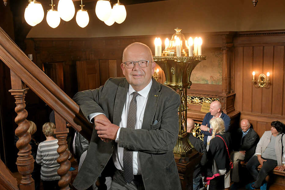 28 Jahre lang war Frank Neubert der Chef im Standesamt. Seit April ist er im Ruhestand.