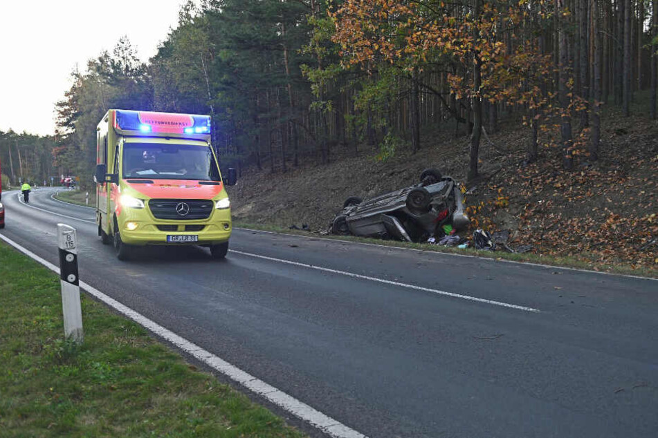 Sowohl Rettungswagen als auch Rettungshubschrauber waren vor Ort.