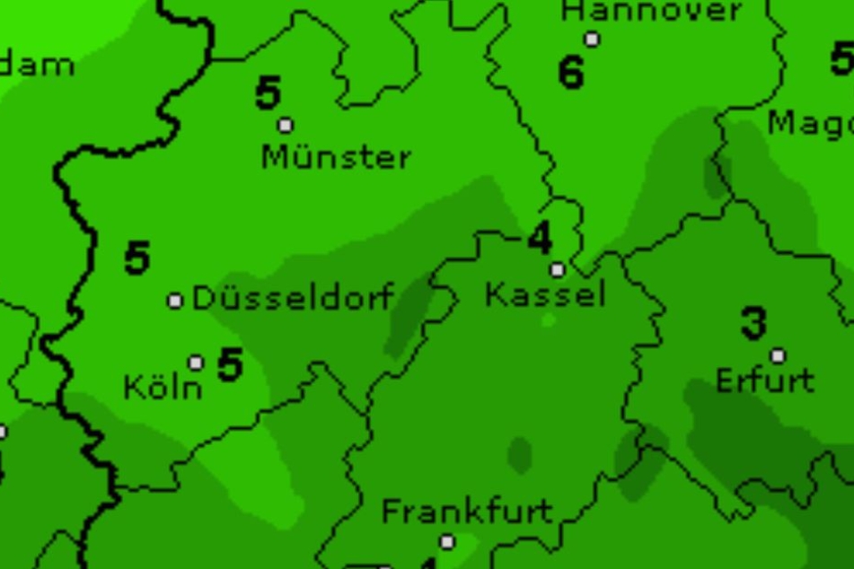 Milde fünf Grad erwarten uns an den Feiertagen.