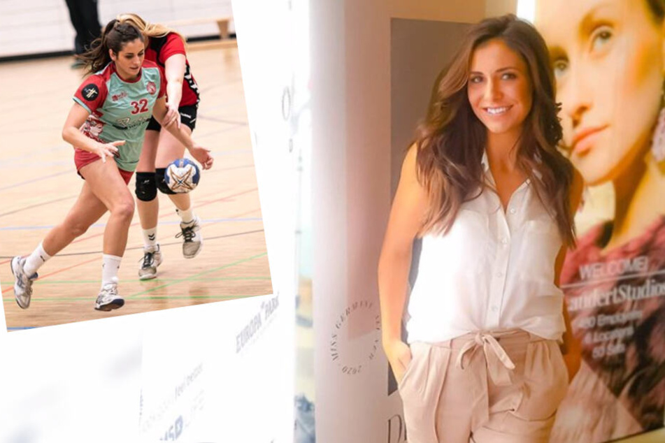 Handballerin und TV-Sternchen Sabrina Sellaoui will Miss Germany werden. (Montage)