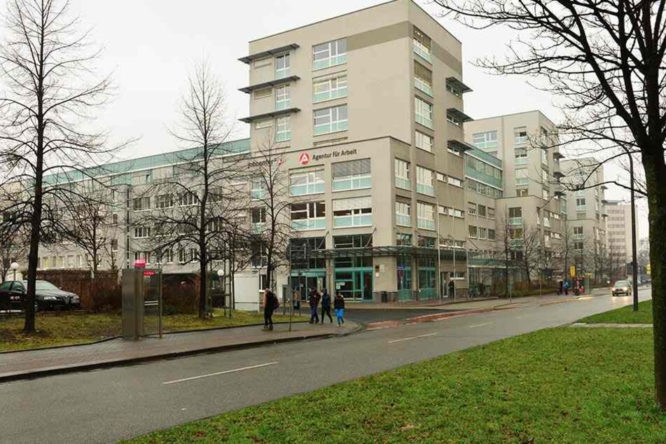 Das Dresdner Jobcenter.