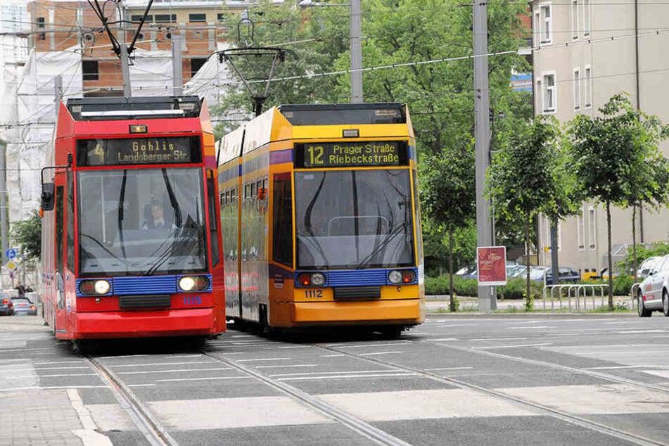 Auf vielen Strecken der Leipziger Verkehrsbetriebe kam es zu Verpätungen und Umleitungen.