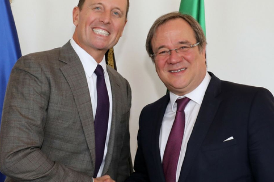 US-Botschafter Richard A. Grenell mit NRW-MP Armin Laschet (CDU).
