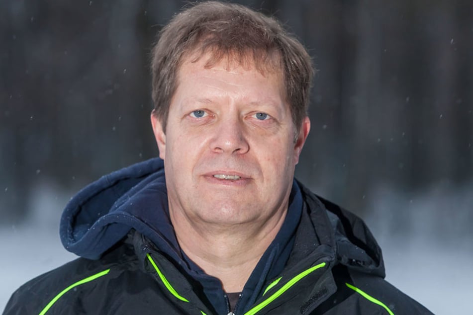 Initiator Thomas Ebell (54) freut sich über viel Zustimmung zur
50-Meter-Bahn.